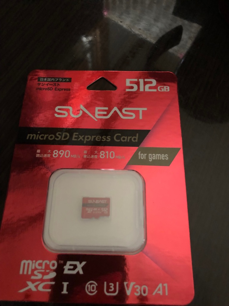 SUNEAST Switch2 対応 SUNEAST microSD Express カード 512GB SD