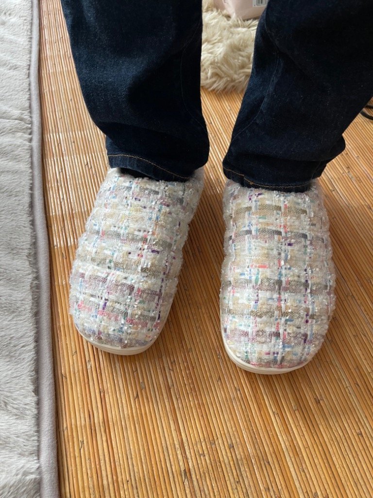 冬のサンダル SUBU CONCEPT TWEED（スブ スリッポン ツイード