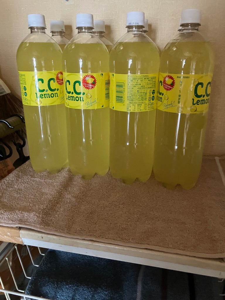 C.C.レモン サントリー CCレモン 1.5L 1500ml ペットボトル 8本