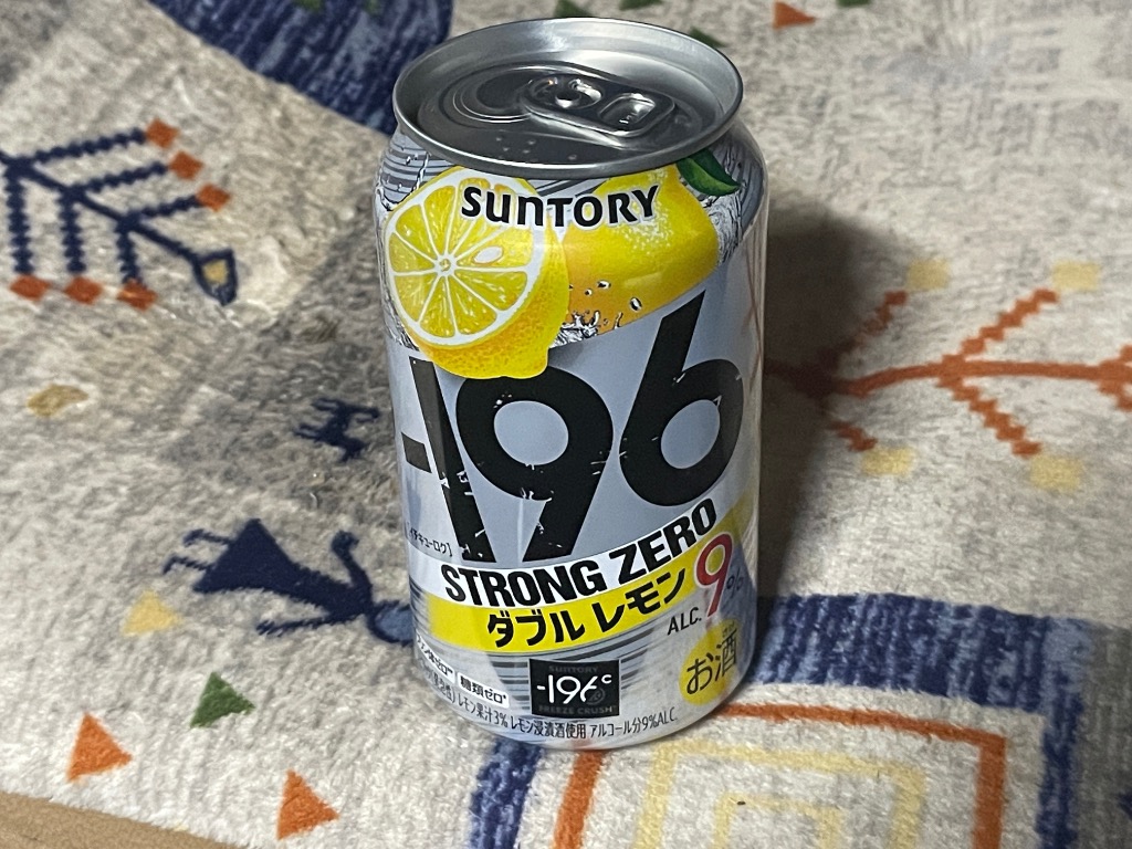 ー196 チューハイ レモンサワー サントリー −196 ストロング