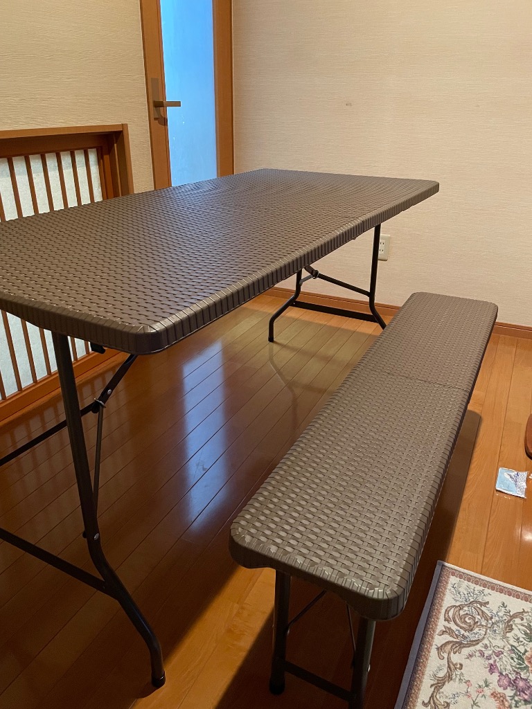 MINT(家具、インテリア) 折りたたみ ガーデンテーブル 幅152cm MINT(家具、インテリア) 折りたたみ ガーデンテーブル 幅152cm