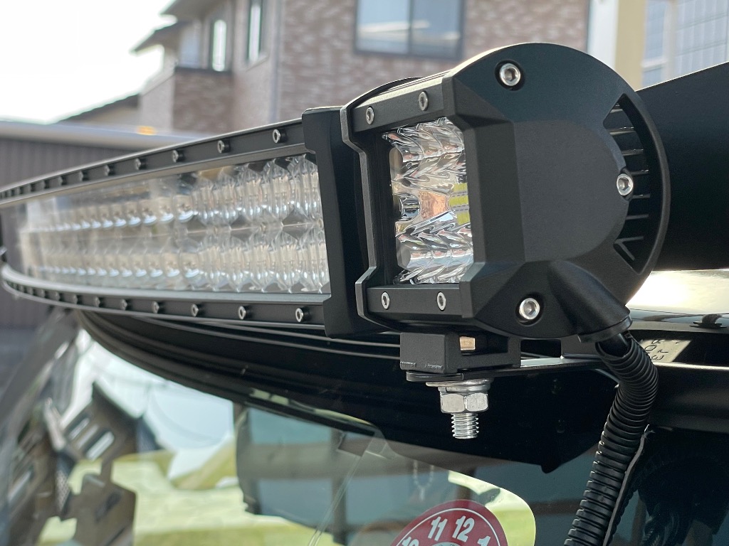 ジムニーJB64 JB74 JC74 42インチLEDライトバー小型ワークライト
