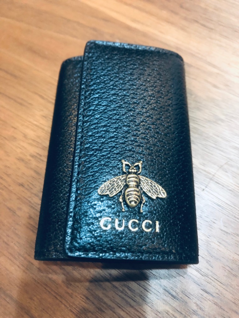 グッチ GUCCI キーケース ANIMALハチ6連キーケース 523683DJ20T