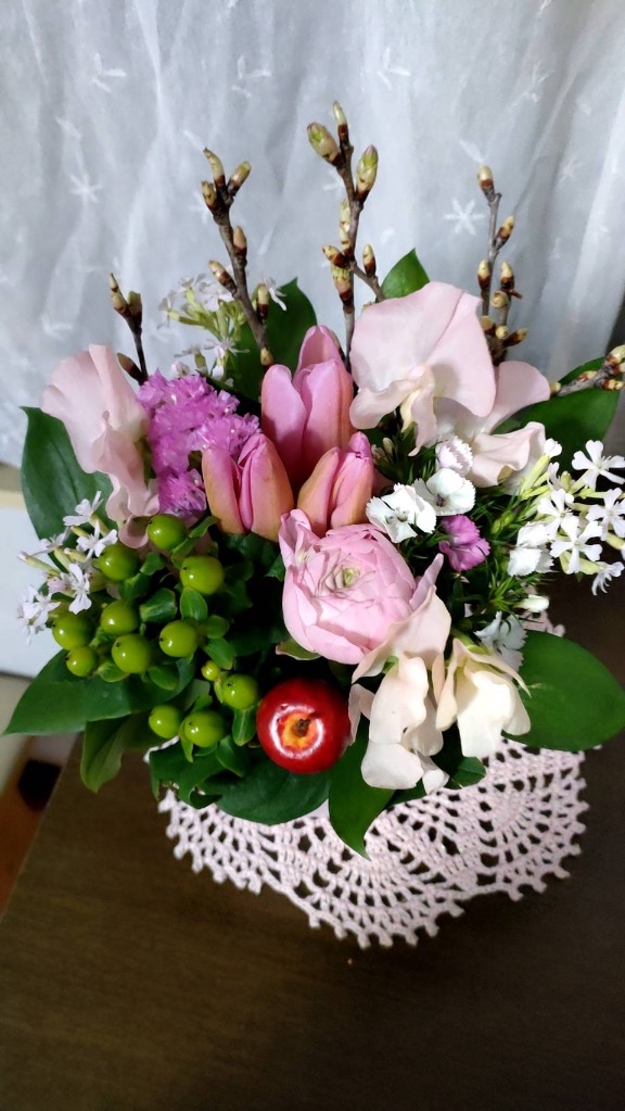 FlowerKitchen 花 フラワーアレンジ 誕生日 ギフト 「桜アレンジ FlowerKitchen 花 フラワーアレンジ 誕生日 ギフト 「桜アレンジ