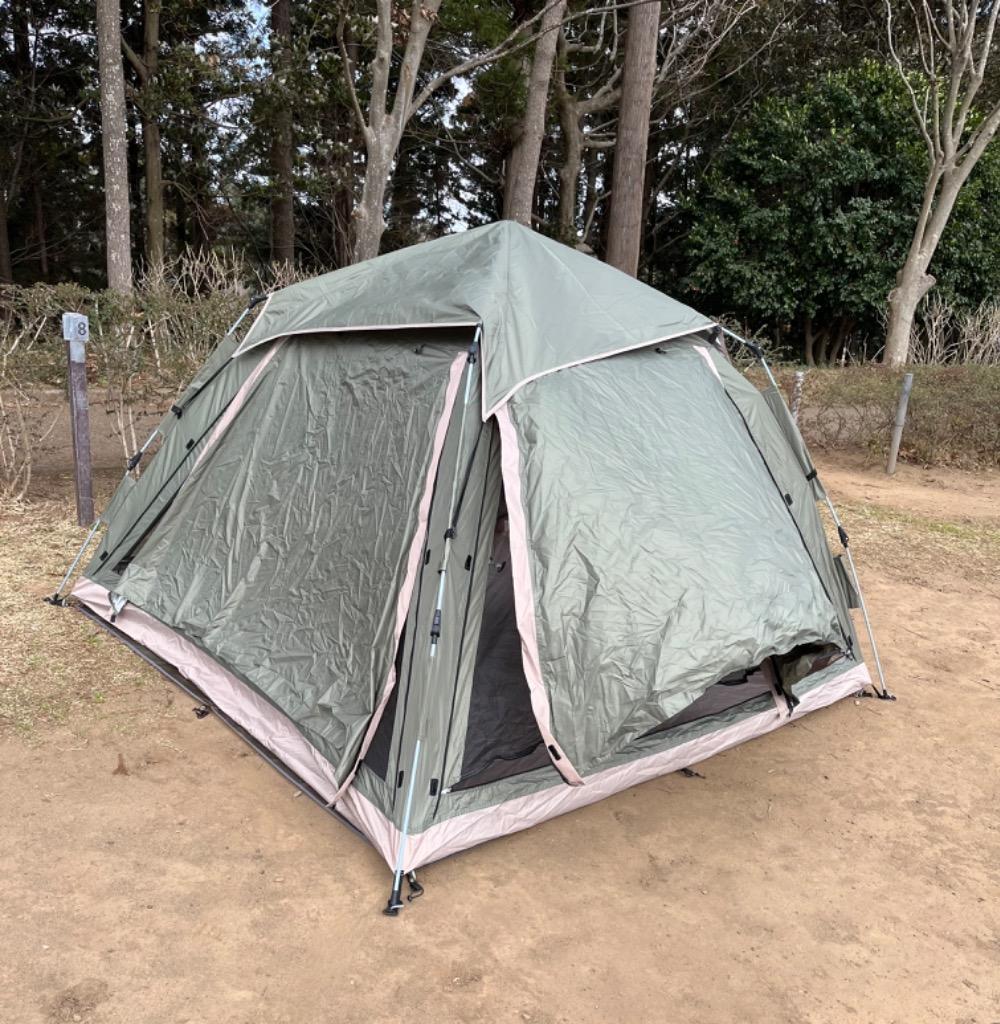 テント ワンタッチテント おしゃれ ワンタッチ ドーム型 大型 キャンプ 