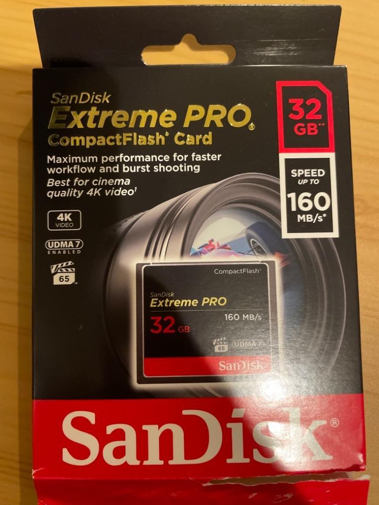 □SanDisk Extreme Pro CFカード 32GB SDCFXPS-032G-X46 - コンパクト