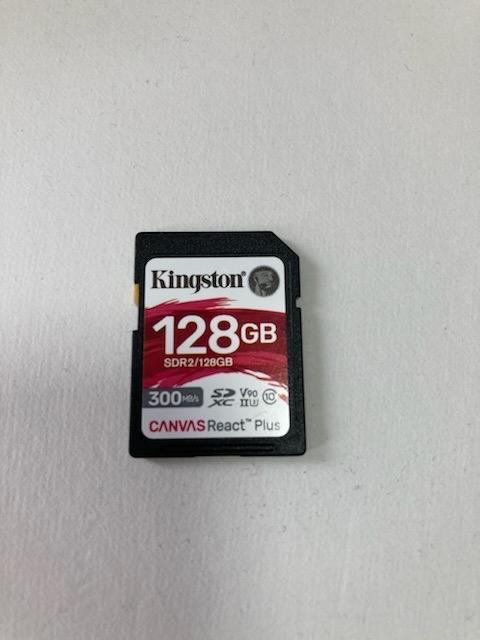 128GB SDXCカード UHS-II SDカード Kingston キングストン Canvas