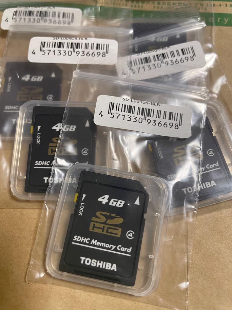 4GB SDHCカード SDカード TOSHIBA 東芝 CLASS4 ミニケース入 バルク SD-L004G4-BLK ◇メ :  4571330936698 : 風見鶏 - 通販 - Yahoo!ショッピング