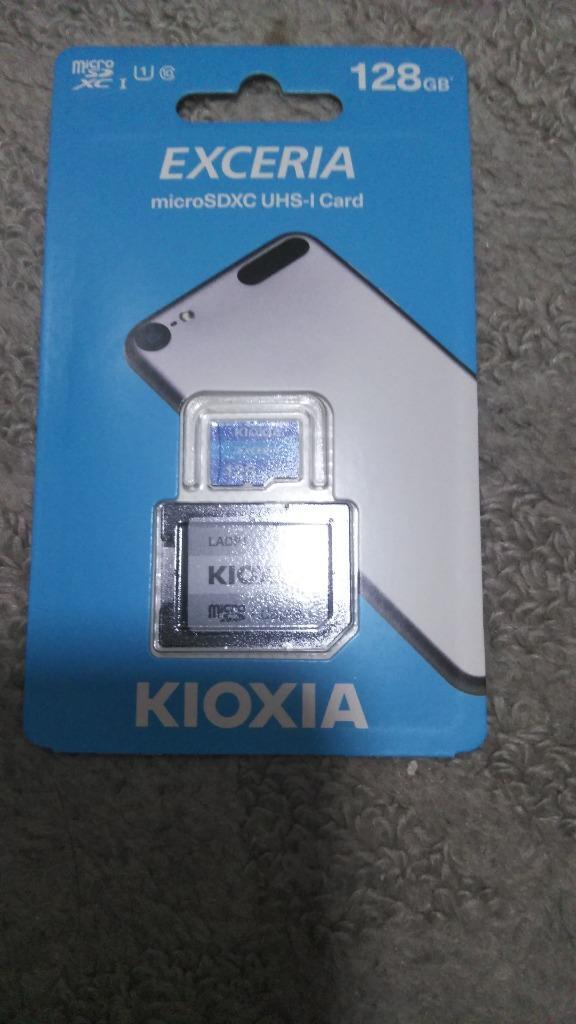 128GB microSDXCカード マイクロSD KIOXIA キオクシア 旧東芝メモリ EXCERIA CLASS10 UHS-I R:100MB/s  SD変換アダプタ付 海外リテール LMEX1L128GG2 ◇メ :4582563850828:風見鶏 - 通販 - Yahoo!ショッピング