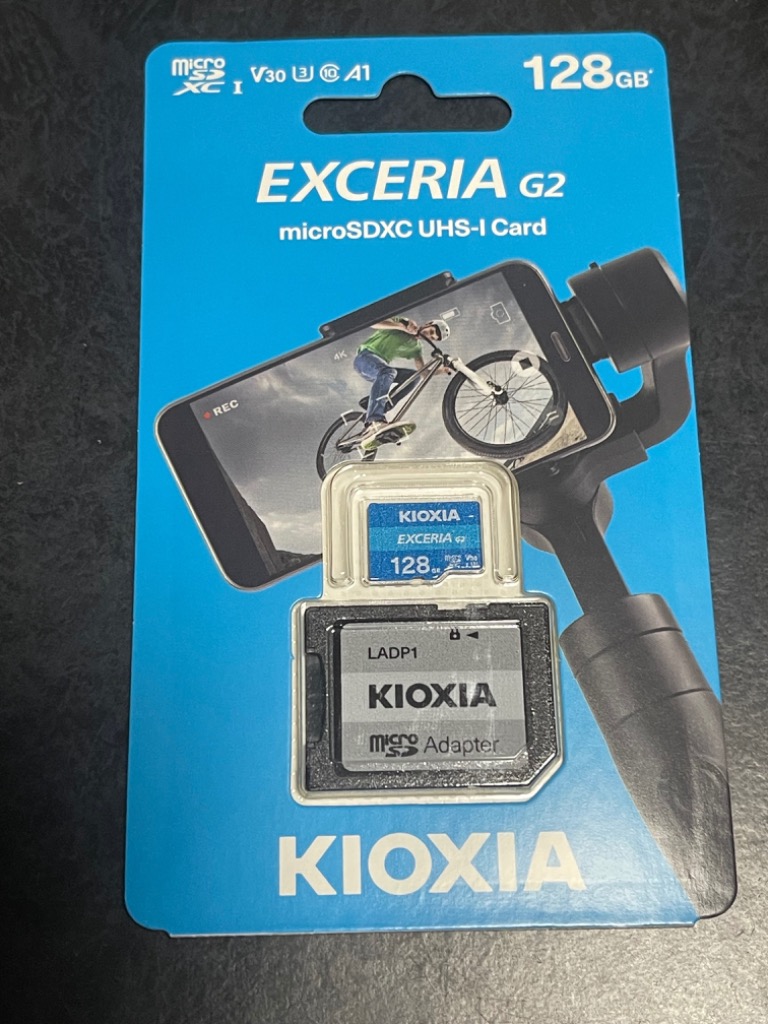 EXCERIA（東芝） マイクロSDカード 128GB microSDXC EXCERIA G2