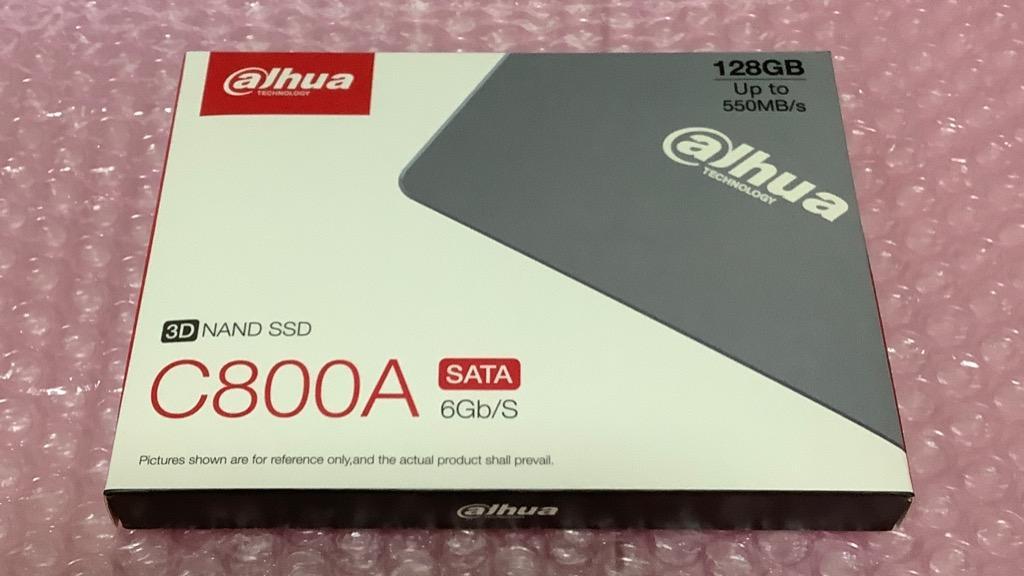 SSD 128GB SATA 2.5インチ 内蔵型 Dahua ダーファ C800A SATA3 6Gb/s R:550MB/s W:460MB/s  MTBF150万h 3D TLC 7mm厚 海外リテール DHI-SSD-C800AS128G ◇メ :6923172548085:風見鶏 - 通販  - Yahoo!ショッピング