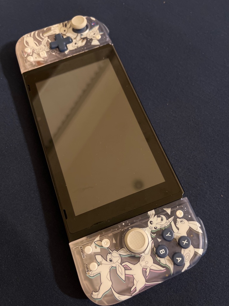 ポケモン　イーブイ　アタッチメントコントローラ Fit　1組 ポケモン イーブイ＆フレンズ グリップコントローラーfit