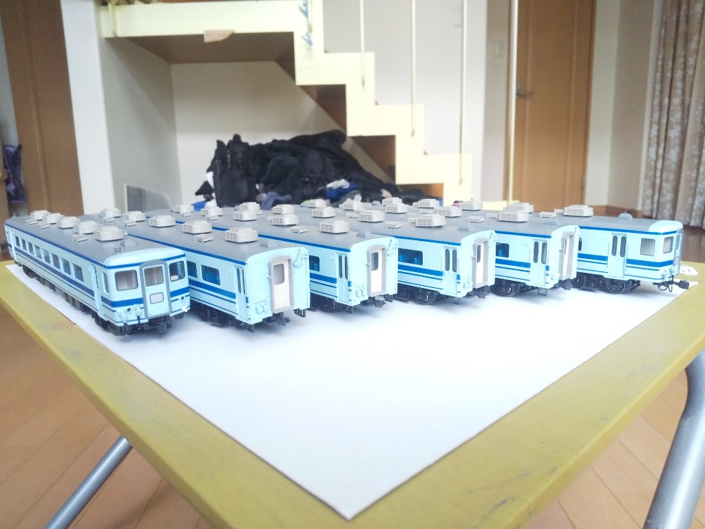 HOゲージ オハ14 2両セット 鉄道模型 客車 カトー KATO 3