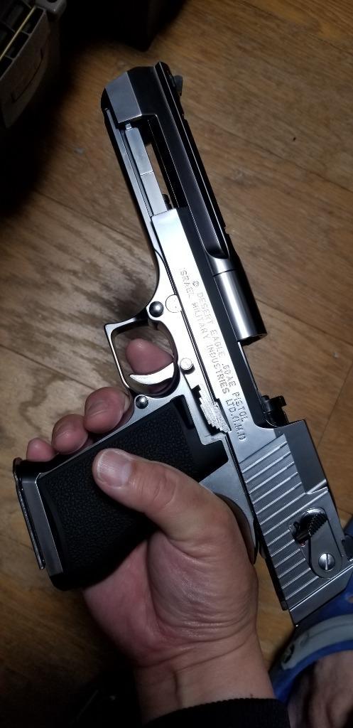 東京マルイ ガスブローバックガン デザートイーグル50ae クロームステンレス フライングスクワッド 通販 Yahoo ショッピング 東京マルイ ガスブローバックガン デザートイーグル50ae クロームステンレス フライングスクワッド 通販 Yahoo ショッピング