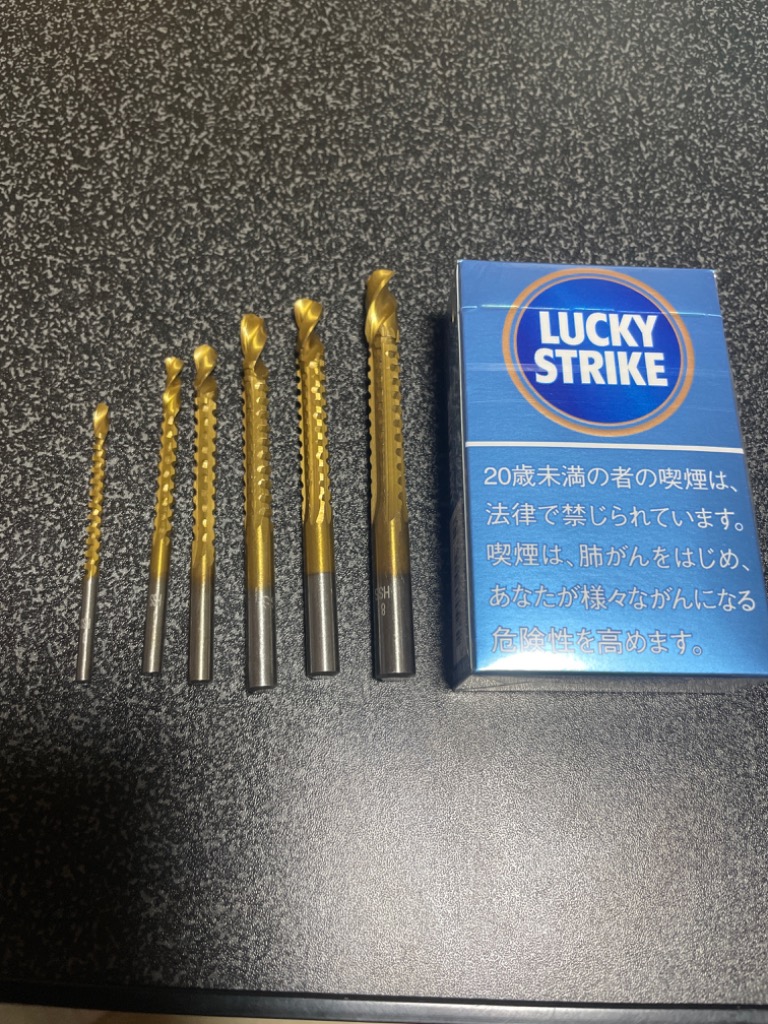HSS のこぎりドリル 3〜8mm 6本セット ハイス鋼 鉄工用ドリル刃 HSS のこぎりドリル 3〜8mm 6本セット ハイス鋼 鉄工用ドリル刃