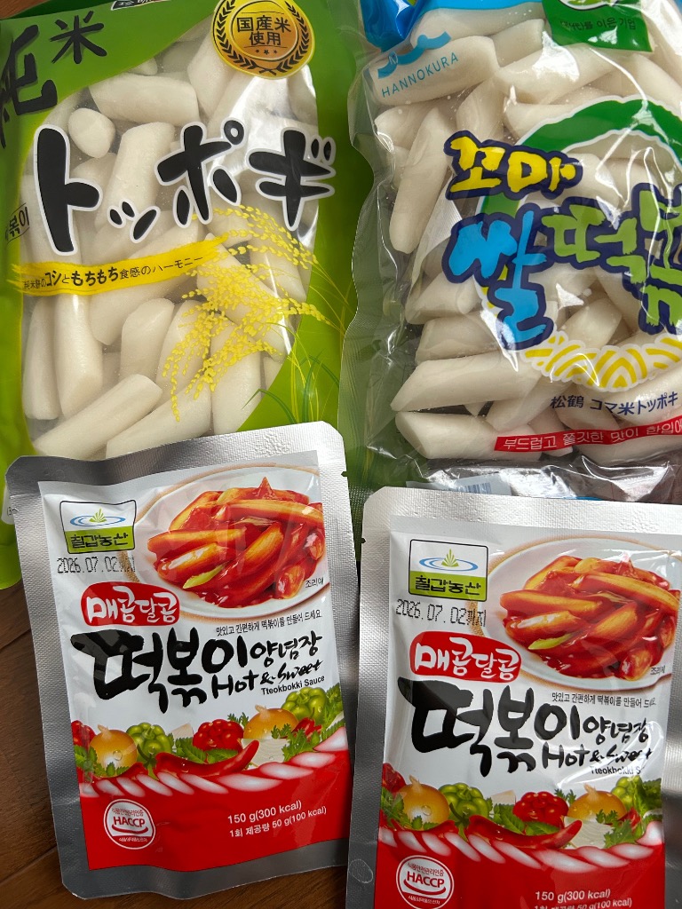 純米トッポギ 600g 珍味堂 トッポギ トッポキ トッポッキ 3~4人前 お餅