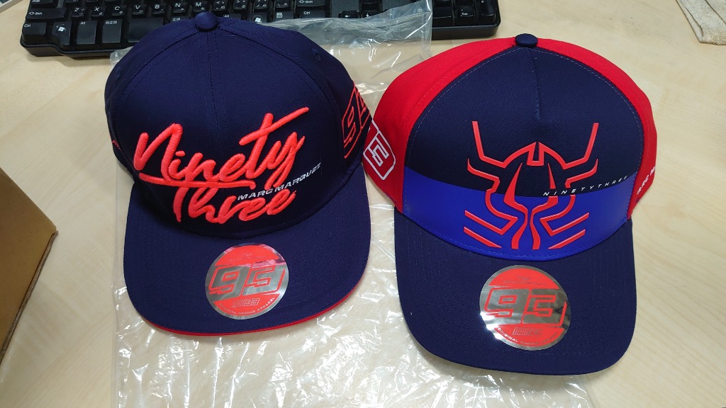 赤星くん専用 マルケス ロッシ MotoGP オフィシャルキャップ marc-marquez-93-cap-red_ss5_p-