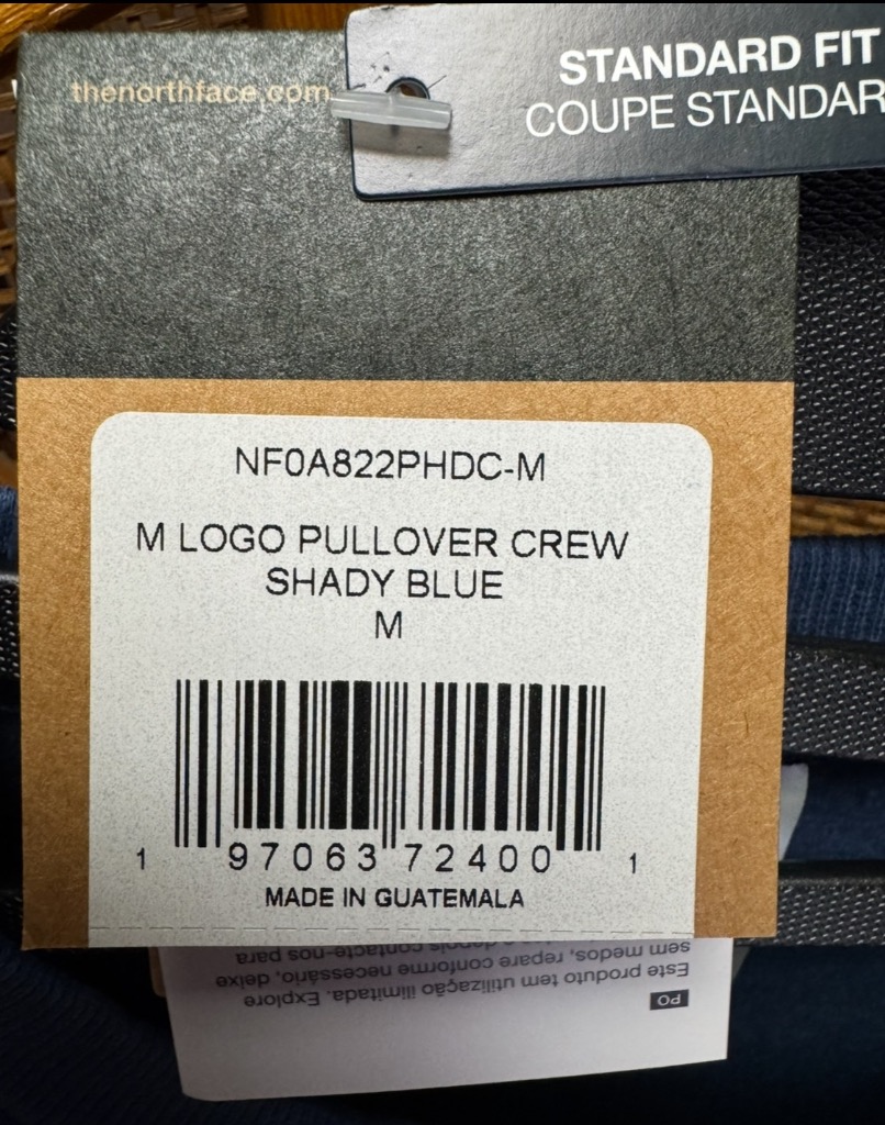 THE NORTH FACE 本物正規◇ノースフェイス◇トレーナー クルー
