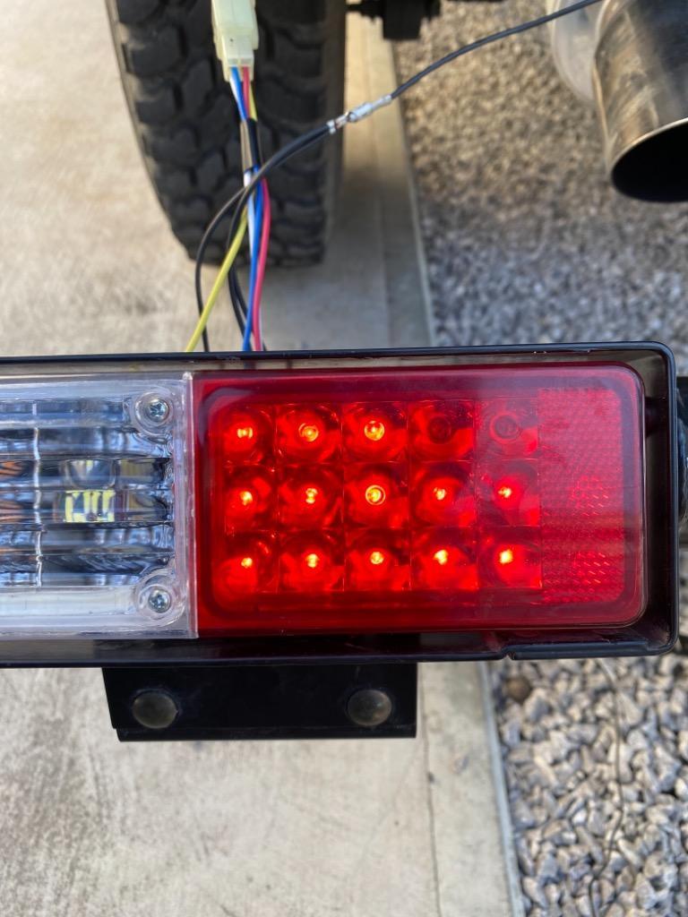 ジムニー/JIMNY 社外用バンパー JA11 JA12 フルLEDテール 36発