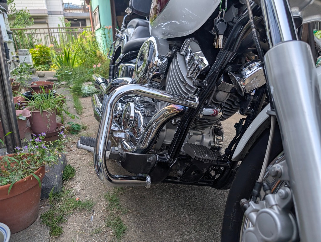 はるにん　YAMAHA　ドラッグスター400 エンジンガード エンジンガード YAMAHA/ヤマハドラッグスター400 ドラッグスター