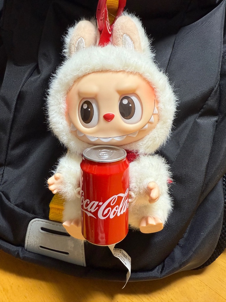 ラブブ　コーラ LABUBU 白　正規品　ポップマート　ぬいぐるみ 正規品保証・当日発送】 THE MONSTERS コカ・コーラ シリーズ