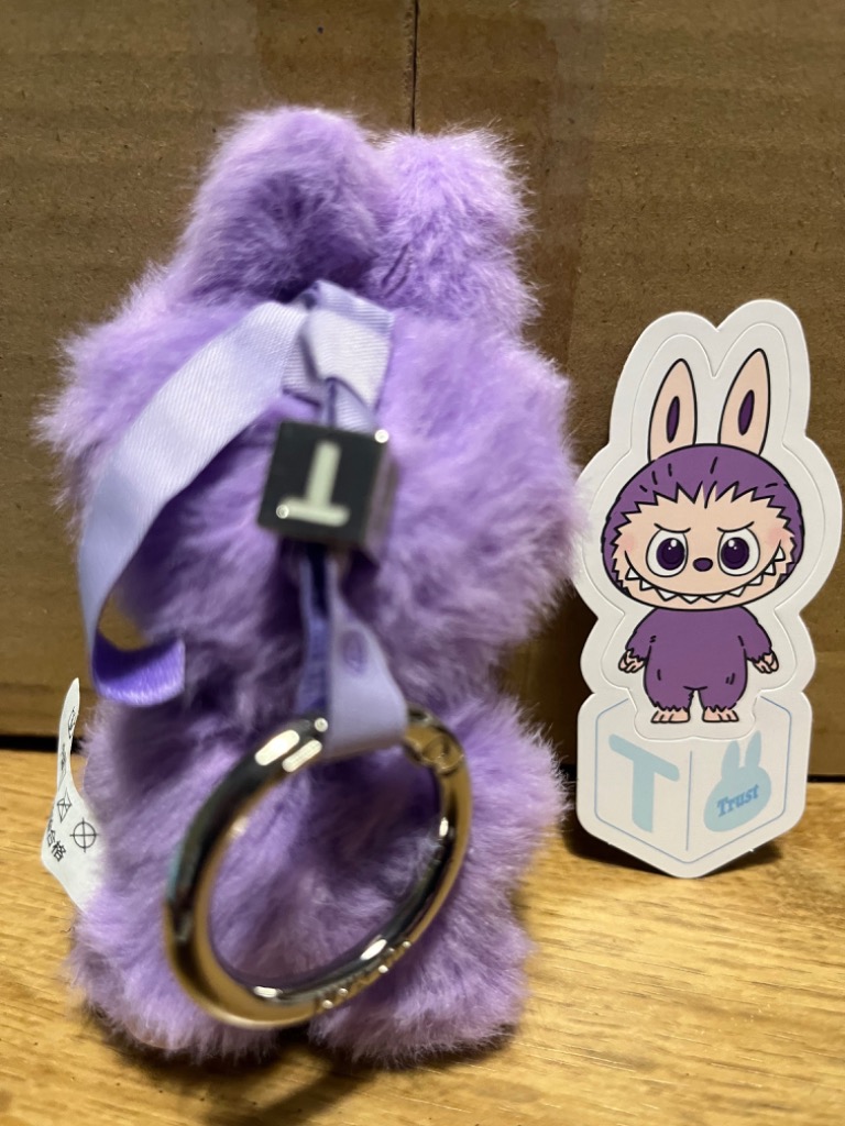 ラブブぬいぐるみペンダントNPQV ラブブ LABUBU PIN FOR LOVE ぬいぐるみペンダント 【W】 - メルカリ