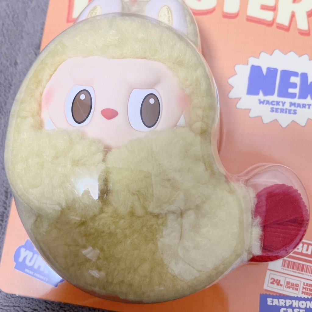 POP MART YUBI ぬいぐるみイヤフォンケース 2個セット 楽天市場】【正規品保証・当日発送・単品】 THE MONSTERS Wacky Mart