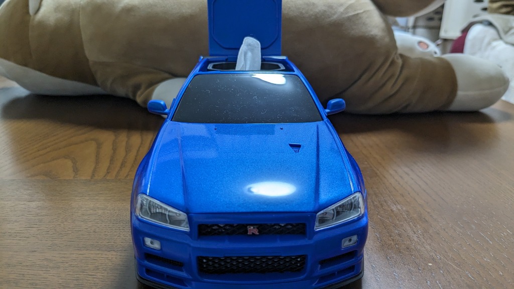 NISSAN 日産スカイライン GT-R BNR34型ウェットティッシュケース