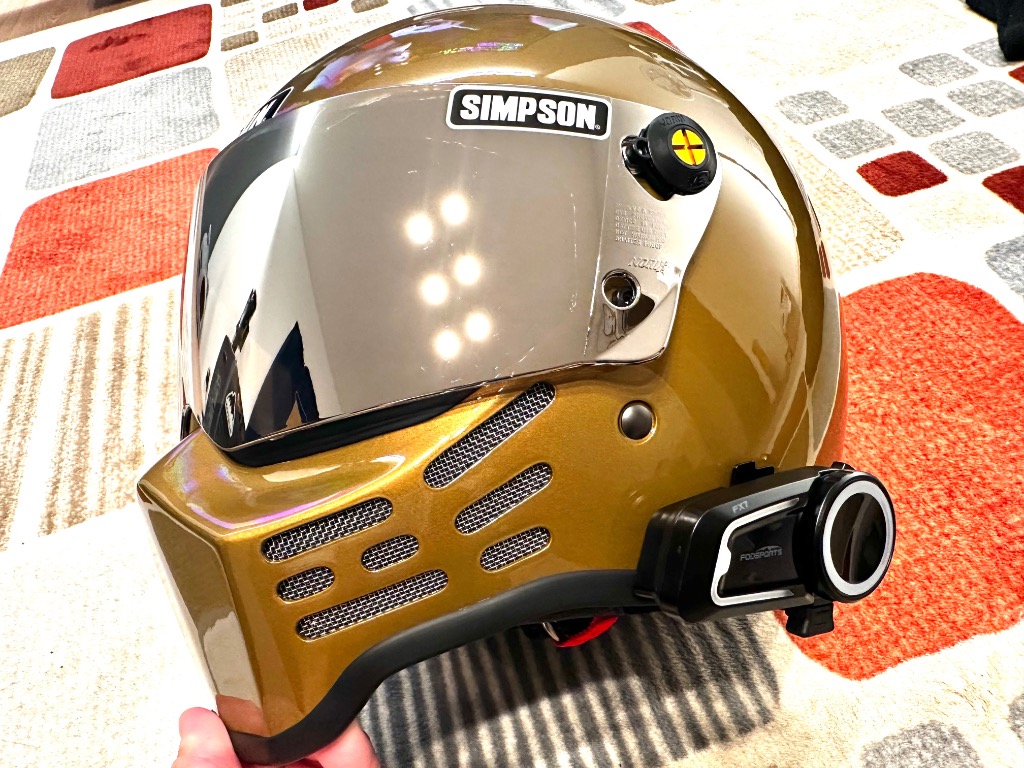 HAND MADE IN AMERICA　金属製ヘルメット SIMPSON（シンプソン） 在庫販売 シンプソンヘルメット モデル10 M10