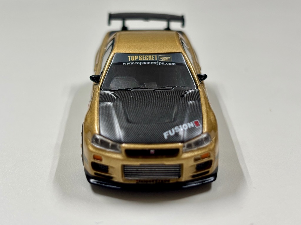 トゥルースケールミニチュアス Nissan スカイライン GT-R R34 Top