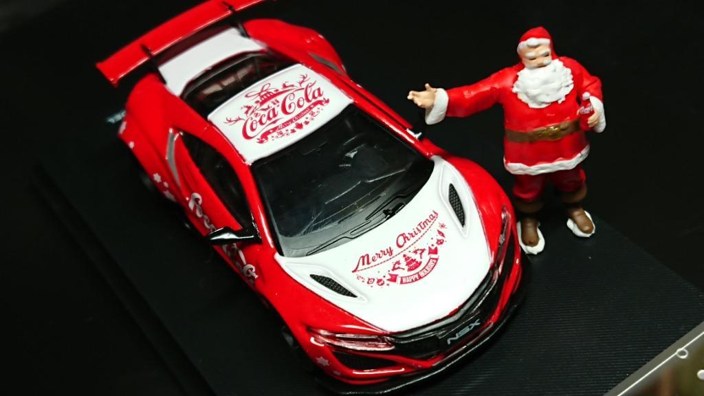 メーカー包装済】 予約 TM Time Micro 1 64 ホンダ HONDA NSX クリスマス Coca-Cola フィギュア付き  leyendadelparamo.es