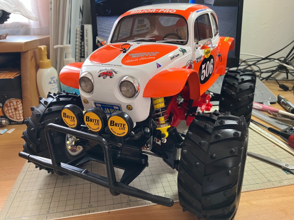 タミヤ 1/10 RCカー モンスタービートル（2015） 58618の