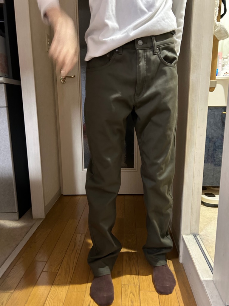 チノパン メンズ ストレッチ 暖パン 防寒パンツ 裏起毛 パンツ