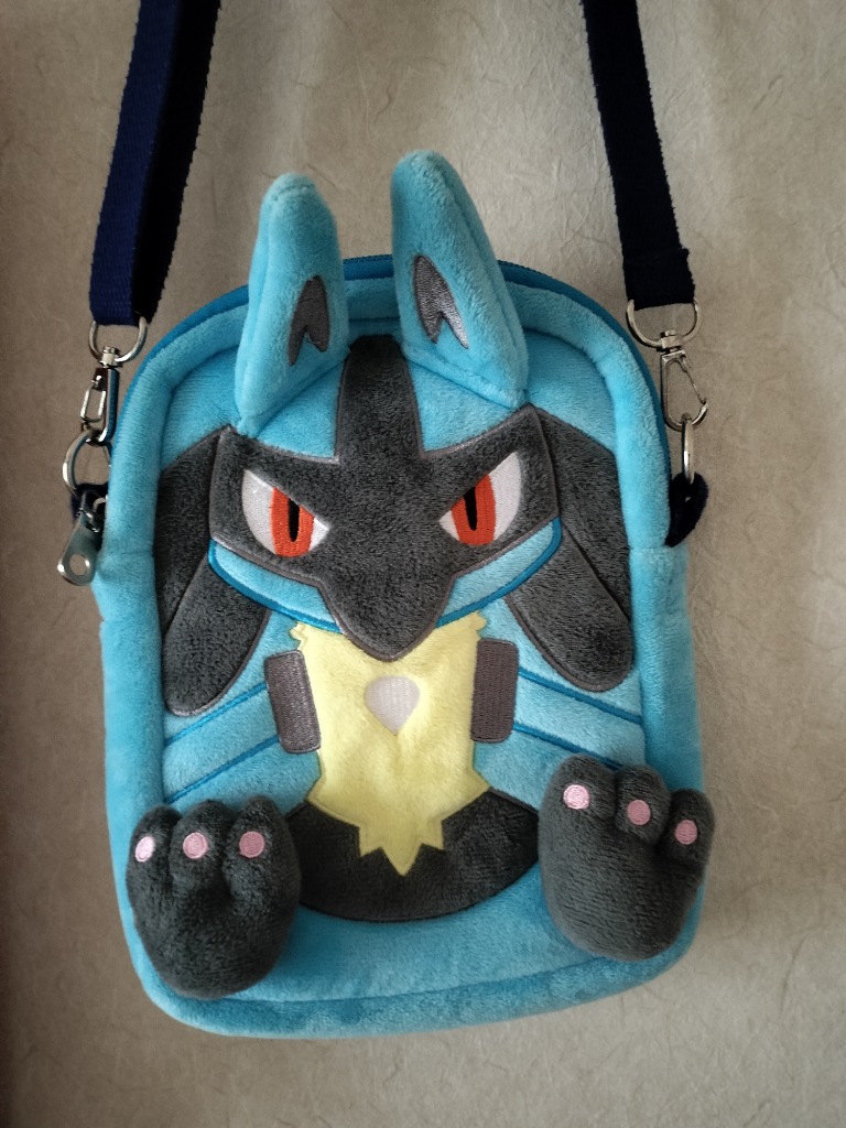 Pokemon ポケモン ぬいぐるみポシェット グッズ ルカリオ