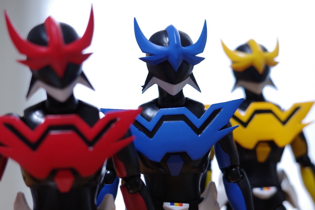 1/12可動フィギュアシリーズ ウイングマン カプセル版 全3種