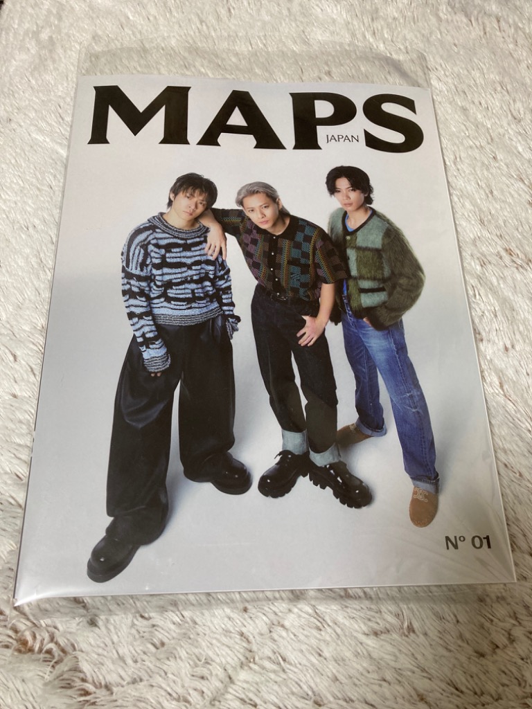 お客様キャンセル分※MAPS JAPAN 創刊号（日本版）表紙：Number_i 