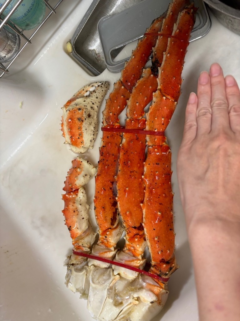 超特大 ボイルタラバガニ 10Lサイズ 約2.2kg 1肩 (正味重量 約 超特大 ボイルタラバガニ 10Lサイズ 約2.2kg 1肩 (正味重量 約