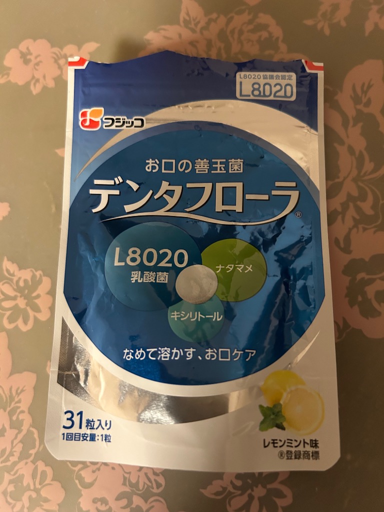 フジッコ　お口の善玉菌　デンタフローラ 8パックセット Amazon.co.jp: フジッコ デンタフローラ (31粒入り/約1ヶ月分) 1