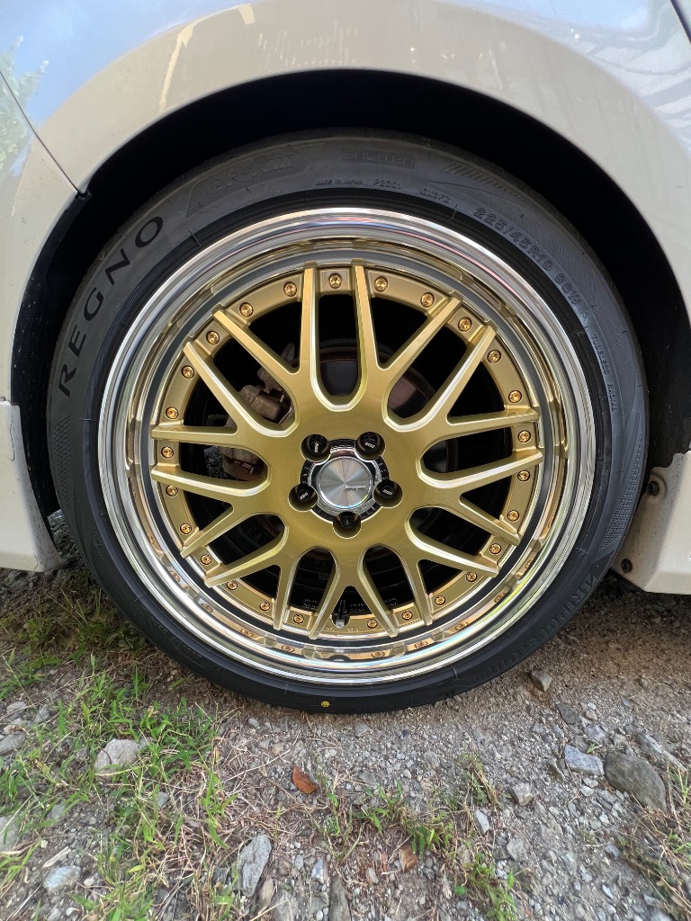 WORK 【ホイール単品4本セット】 ワーク ランベック LM1 8J 19