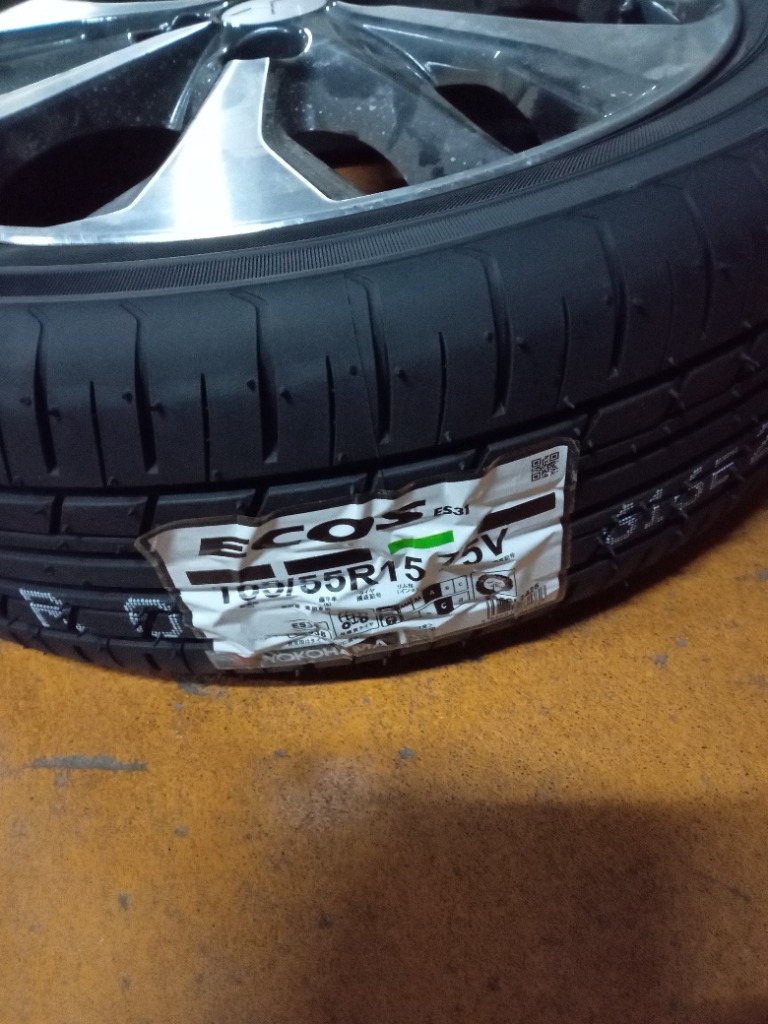 ISAK※プロフ必読2025年製エコス ES31　165/55R15 4本 ECOS 2025年製 日本製 YOKOHAMA ヨコハマ エコス ES31 165/55R15