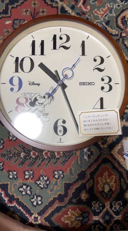 Disney（ディズニー） SEIKO セイコー 電波掛け時計 ファンタジア