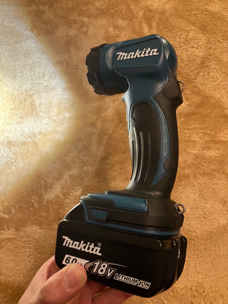 マキタ DML815 LED ライト 懐中電灯 18V 充電式 MAKITA 青 純正