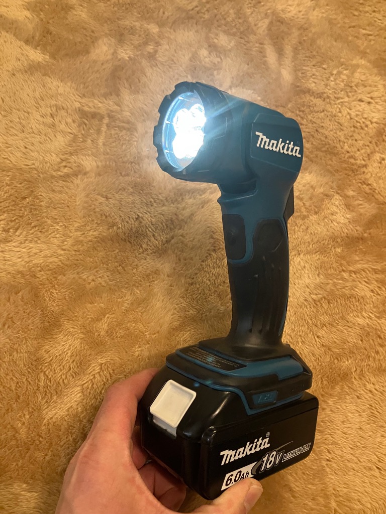 マキタ DML815 LED ライト 懐中電灯 18V 充電式 MAKITA 青 純正