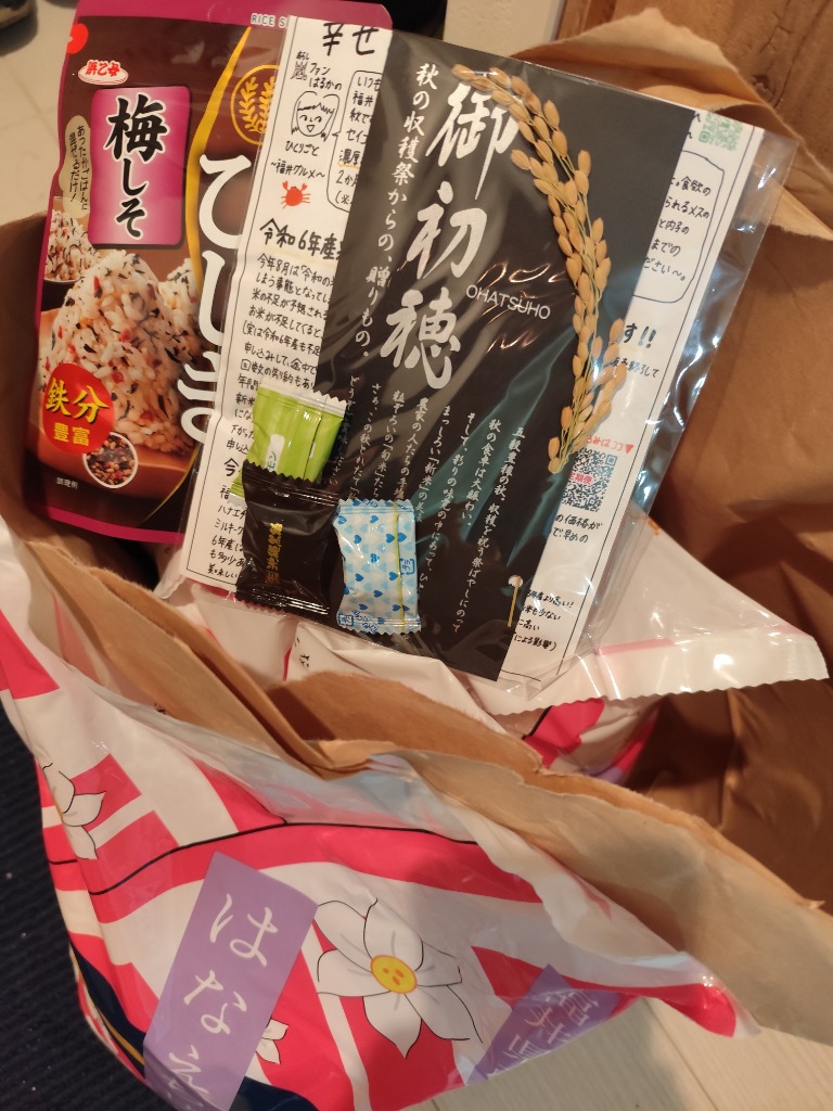 農家直送！まだあった6年産ハナエチゼン15キロ物 米・雑穀・粉類
