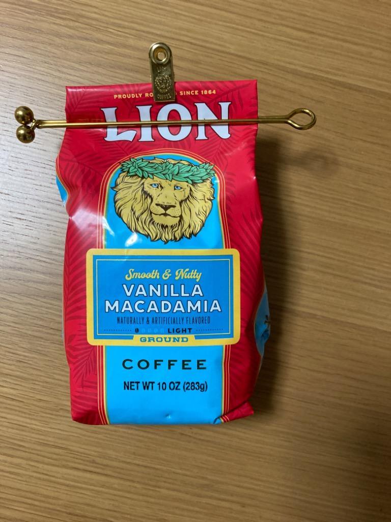 コーヒー フレーバー ライオンコーヒー バニラマカダミア 680g×3パック 粉 豆 【コンビニ受取対応商品】