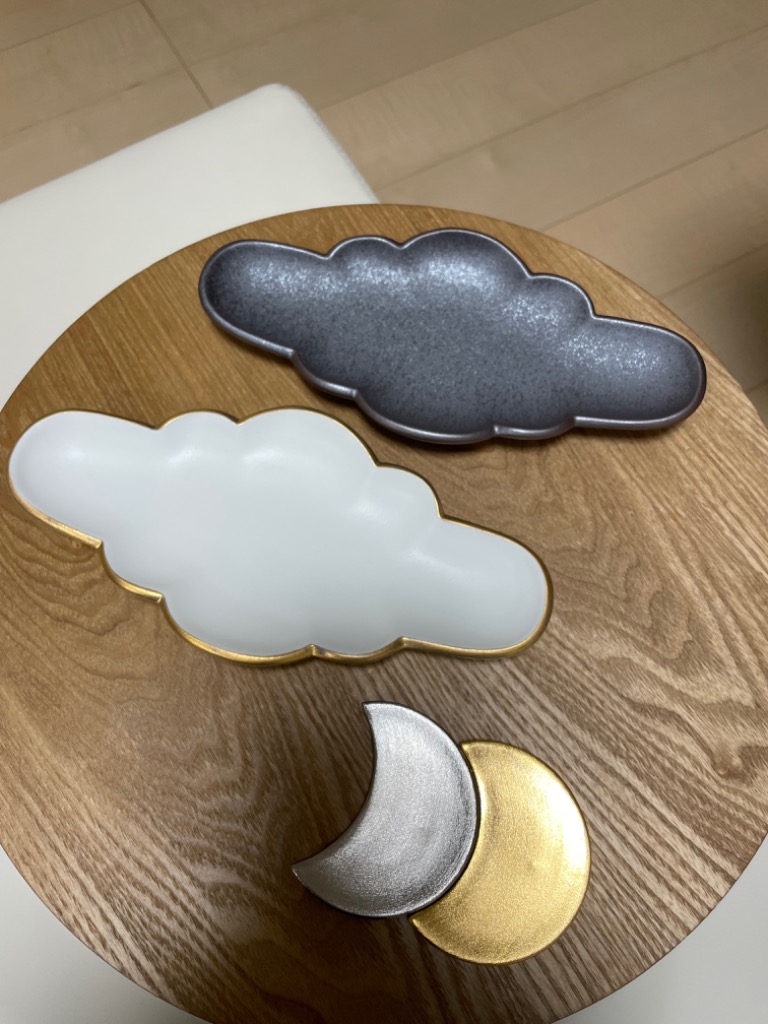 ふるさと納税 磁器 佐賀県 有田町 有田焼 Cloud×Moon 4点セット