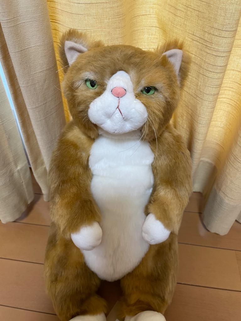 Cuddly(カドリー） ねこのぬいぐるみ わさ美（猫のワサビ/薄茶色