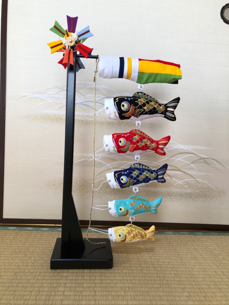 室内鯉のぼり】【つるし飾り】五匹鯉のぼり(特小)【こいのぼり 室内鯉のぼり】【つるし飾り】五匹鯉のぼり(特小)【こいのぼり