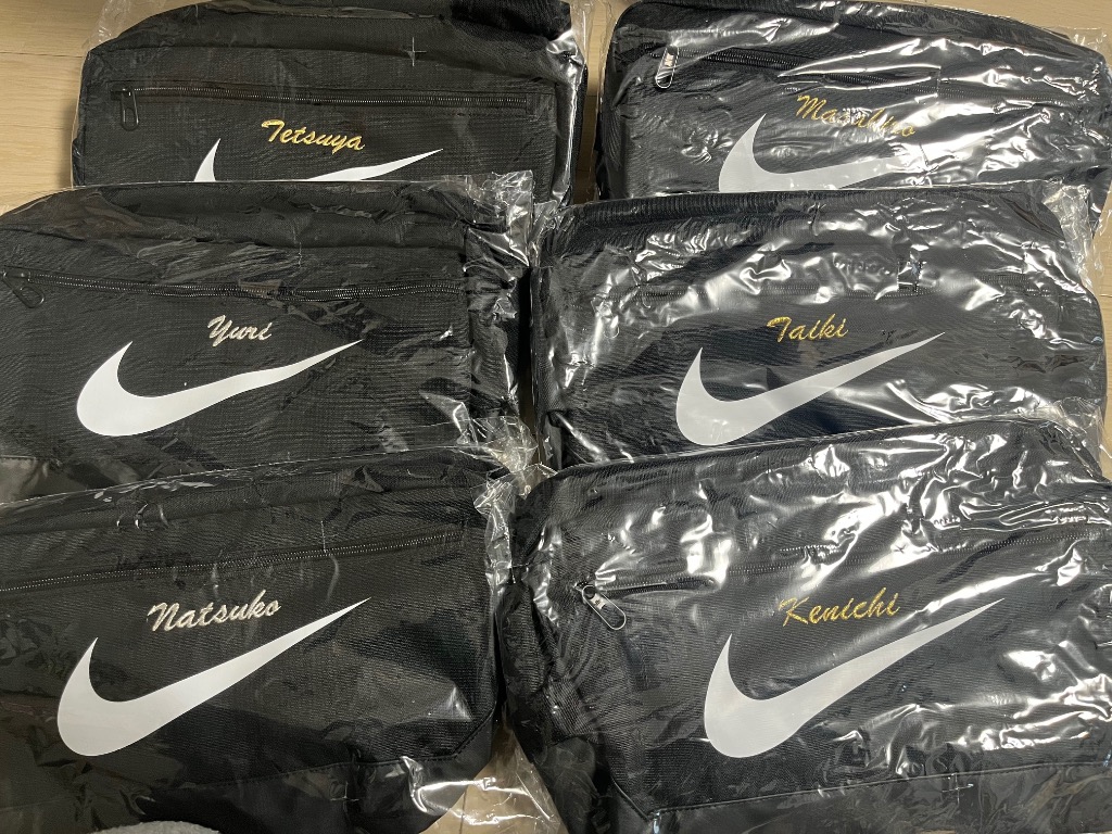 NIKE 名入れ刺繍! ナイキ シューズバッグ シューズケース NIKE 名入れ刺繍! ナイキ シューズバッグ シューズケース