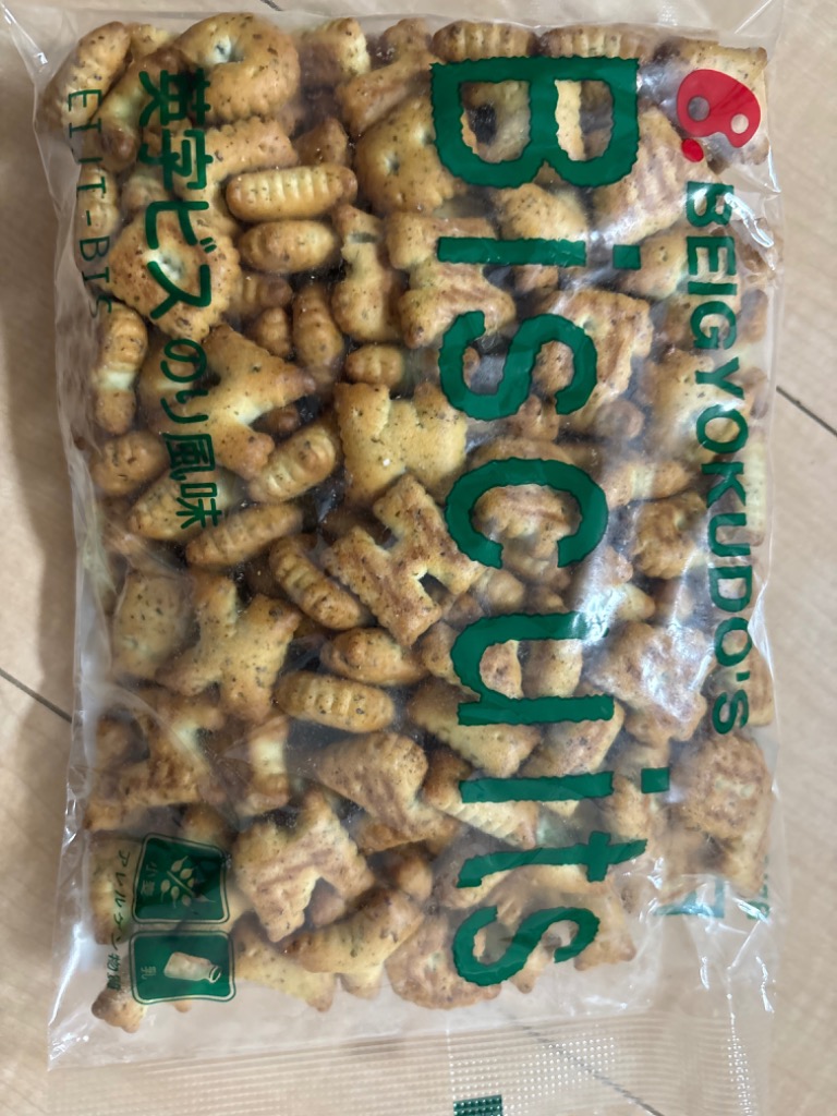 米玉堂食品 英字ビス のり風味 190g : 4902664084098 : 二木の菓子通販ショップ - 通販 - Yahoo!ショッピング